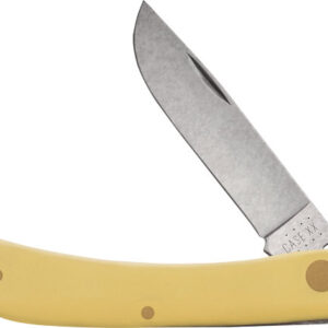 CASE KNIVES YELLOW SYNTHETIC - SMOOTH SOD BUSTER JR