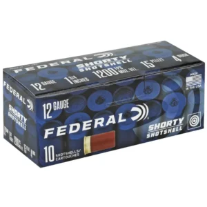FEDERAL 12GA 1 3/4" 4 BUCK SHORTY SHOTSHELL  10 RD/BX 10 BX/CS