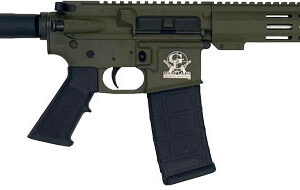 GLFA AR15 PISTOL 223 WYLDE - 7.5" STAINLESS BBL OD GREEN