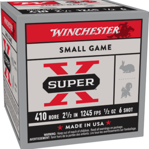 WINCHESTER SPR-X HB GL 410 21/2 #6 25RD BX 250RD CASE