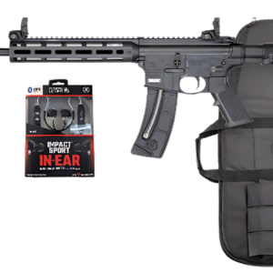 SMITH & WESSON M&P15-22 SPORT BUNDLE 22LR 16.5" 1-25RD W/ HWRD LEIGHT EAR BUDS